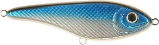 Hete Deal Buster V, susp, 8,5cm, 18gr - Blue Chrome