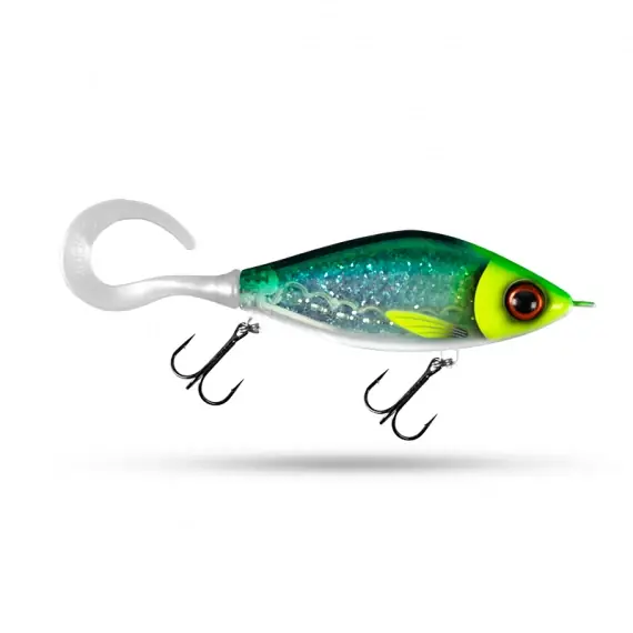Beperkt Aanbod TrueGlide Guppie Jr Sinking 11cm 70g Söder Custom - Red Tiger Flash