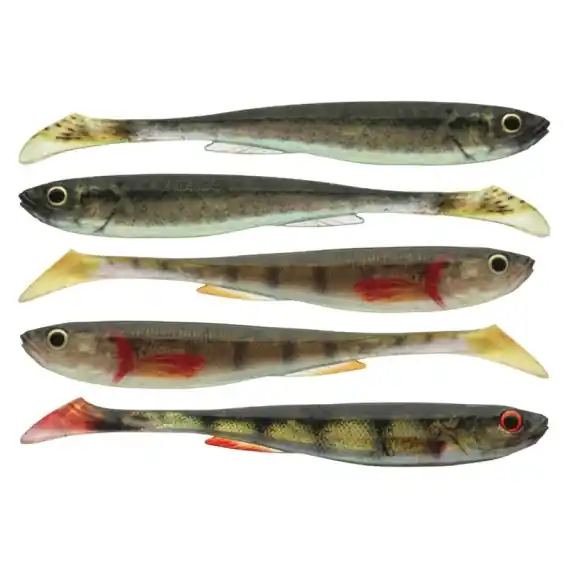 Daiwa Prorex Real Slim Shad Y Live 13,5cm Color Set Favoriet
