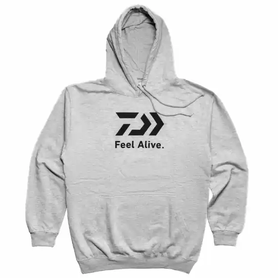 Daiwa D-Ve Feel Alive Hoodie Grey - L Beste Prijs