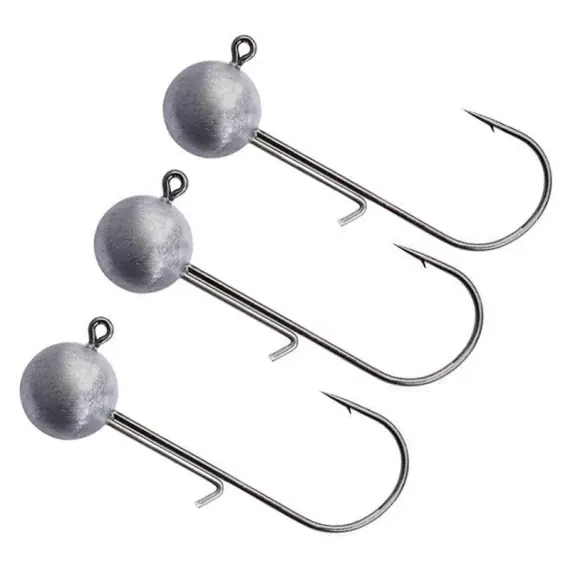 Actieprijs Fladen Jighead 3pcs 7.5g 3/0 zinc