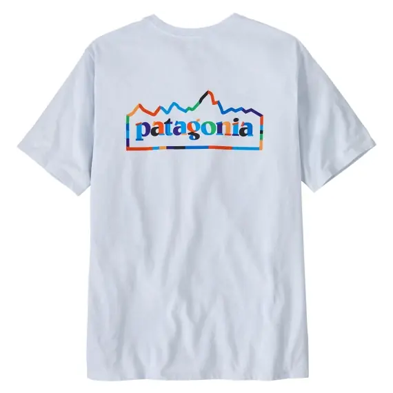 Patagonia M's Unity Fitz Responsibili-Tee White - S Meest Verkocht