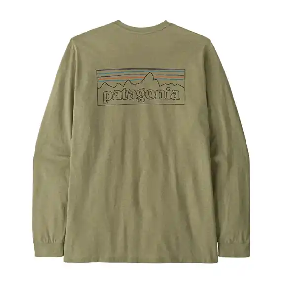 Patagonia M's L/S P-6 Logo Responsibili-Tee POGM - L Dagaanbieding