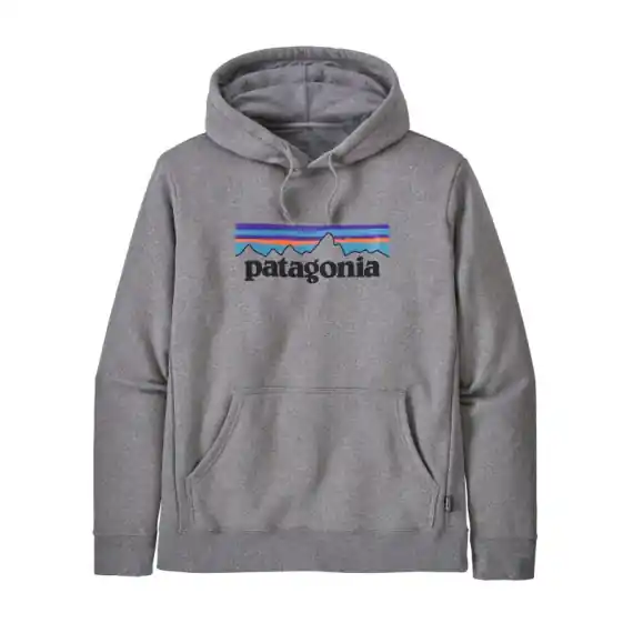 Beperkt Aanbod Patagonia M's P-6 Logo Uprisal Hoody Gravel Heather - S