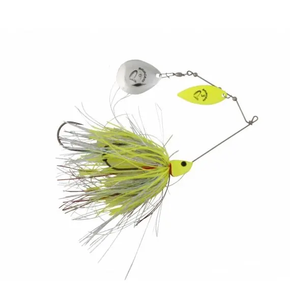 Bestel Nu Savage Gear Da'Bush Spinnerbait 14cm 21g Sinking - White Silver