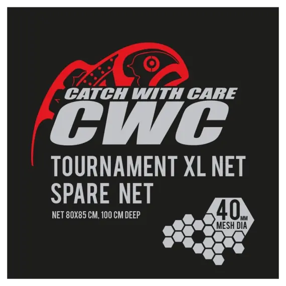 Beste Prijs CWC Tournament XL 100cm, D40 Spare Net