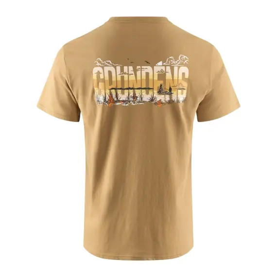 Grundéns Redfish Flats SS T-Shirt Whiskey - L Lage Kosten