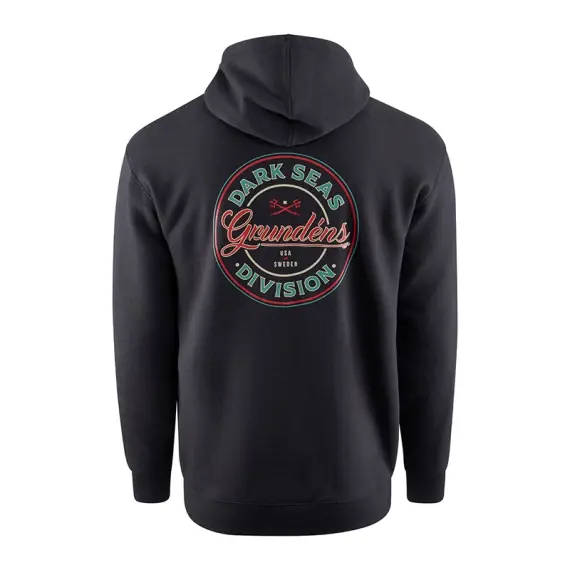 Beste Prijs Grundéns Dark Seas X Grundens Instinctive FZ Hoodie Black - S