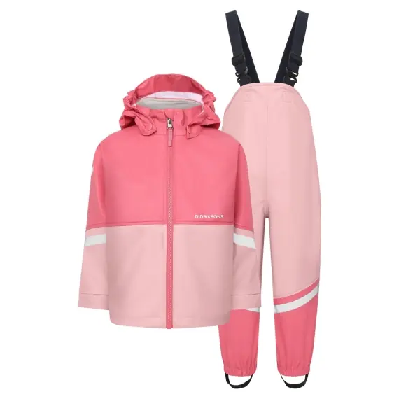 Didriksons Waterman Kids Set Soft Pink - 100 Bestel Nu