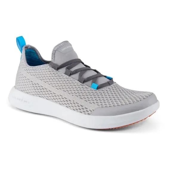 Grundéns CrossCurrent Boat Shoe Steel Grey - 10/43 Direct Verzonden