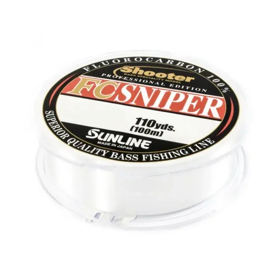 Sunline Shooter FC Sniper 100m Clear - 5lbs/2,5kg 0,20mm Alleen Vandaag