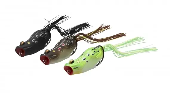 Finale Uitverkoop Savage Gear 3D Pop Frog 70mm 20g, Brown