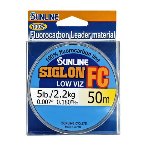 Uitverkoop Sunline Siglon FC 100% Clear 50m 61lb 0,7mm
