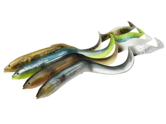 SavageGear LB Real Eel 15cm 12g Green Silver (Bulk) Betrouwbaar