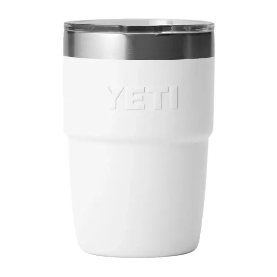 Yeti Rambler 8 Oz Stackable Cup Ceramic - White Meest Verkocht