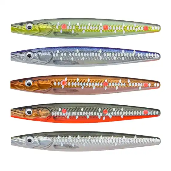 Savage Gear Line Thru Zerling 9cm, 12g - Green Silver Betaalbaar