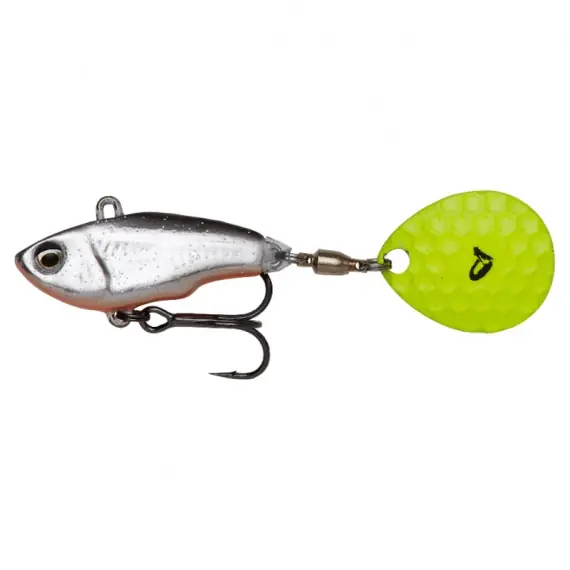 Premium Savage Gear Fat Tail Spin 6,5cm, 16g Sinking - Söder Glitterfegis
