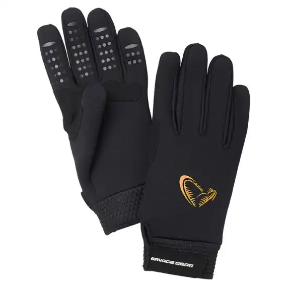 Savage Gear Neoprene Stretch Glove, Black - M Must-Have