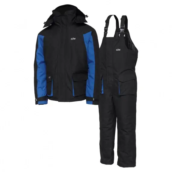 Speciale Aanbieding DAM O.T.T. Thermal Suit Black Night/Blue - M