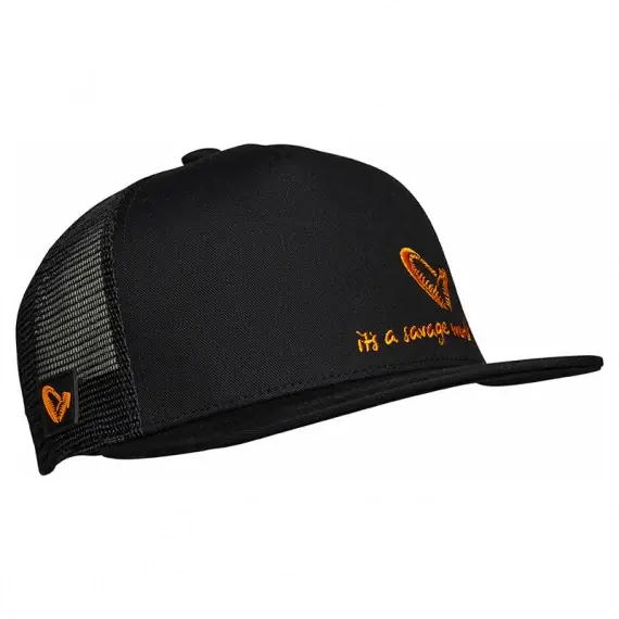 Savage Gear All Black Cap Onesize Black Caviar Fabrieksprijs