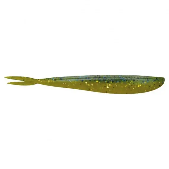 Exclusieve Aanbieding Fin-S Fish, 10cm, Glow Chartreuse Tail - 8pack
