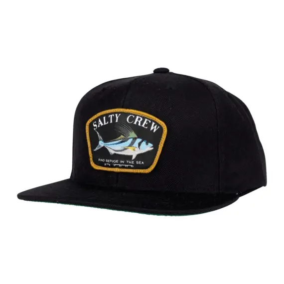 Salty Crew Rooster 6 Panel Black Populair