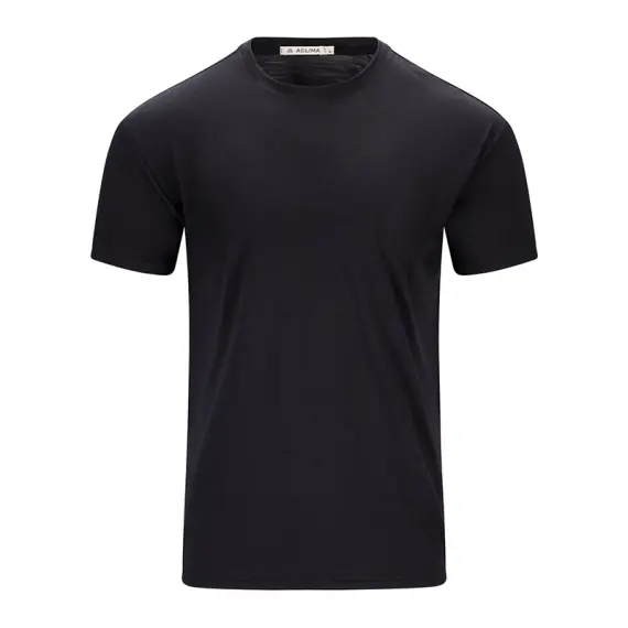 Aclima LightWool 140 Classic Tee M's Jet Black - S Hete Deal