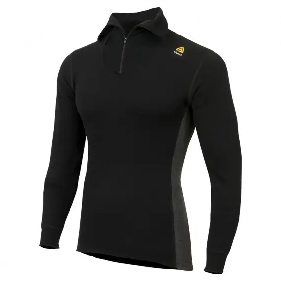 Aclima WarmWool Polo M's Jet Black - S Koopje