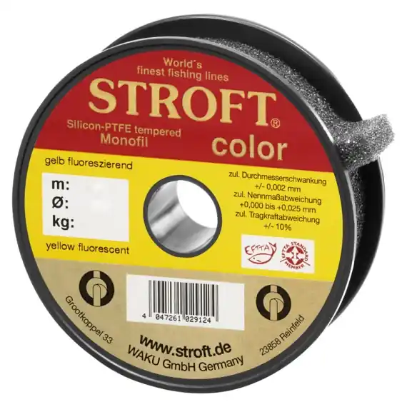 Aanbieding Stroft Fluor Yellow 0.12mm 1,8Kg 100M