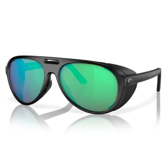 Favoriet Costa Grand Catalina Matte Black - Green Mirror 580G