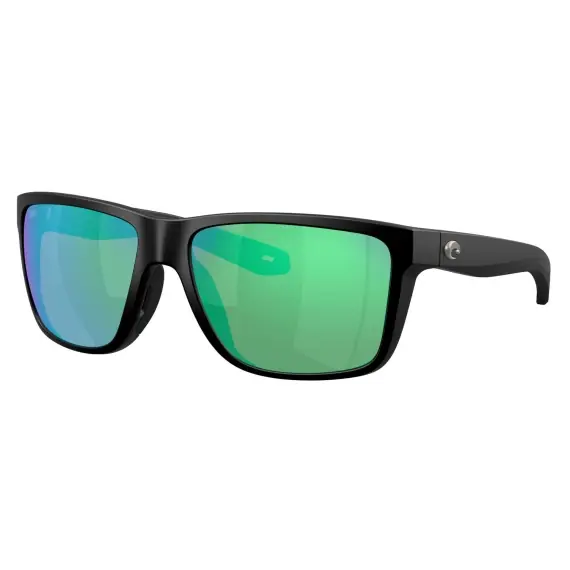 Costa Broadbill II Matte Black - Green Mirror 580G Exclusieve Aanbieding