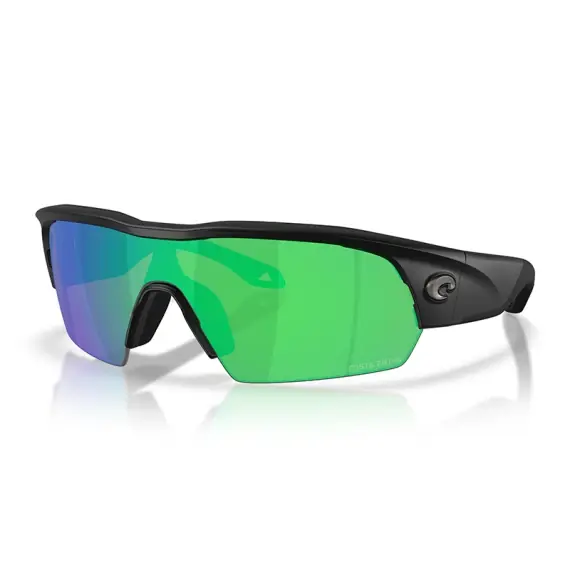 Populair Costa Pilothouse Pro - Matte Black - Green Mirror 580P