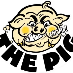 Gratis Retour PIG Sticker Big 26cm x 21cm
