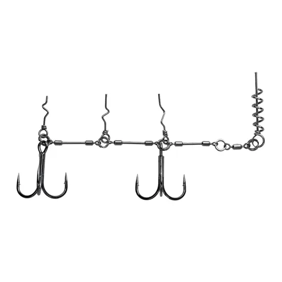 Voordeelprijs BKK Chain-21 Stinger Rig #3/0