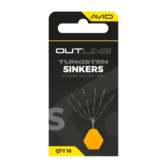 Betrouwbaar Avid Outline Tungsten Sinkers - Small
