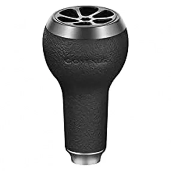 Weekendaanbieding Gomexus 27mm Reel Power Knob TPE - Black & Silver