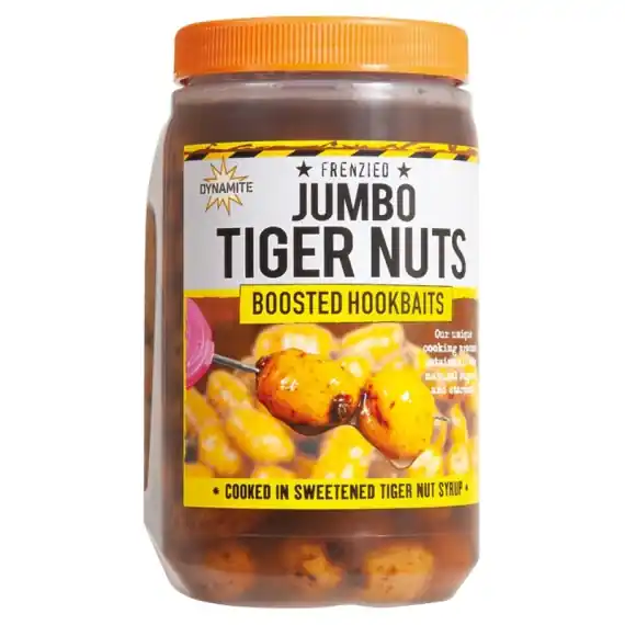 Koopje Dynamite Baits Frenzied Tiger Nuts Jumbo Hookbait 500g