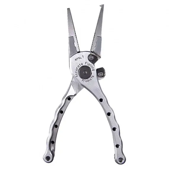 Accurate Piranha Pliers Split Tip Jaw 7'' Op = Op