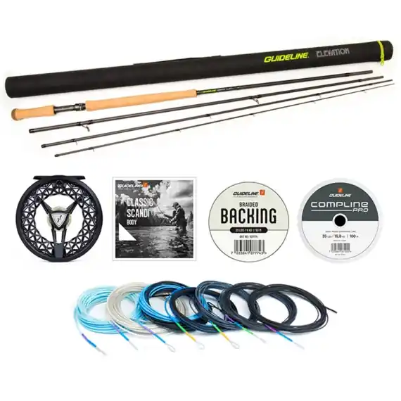 Guideline Elevation Twohanded Fly Combo - 15' #10/11 Lage Prijs