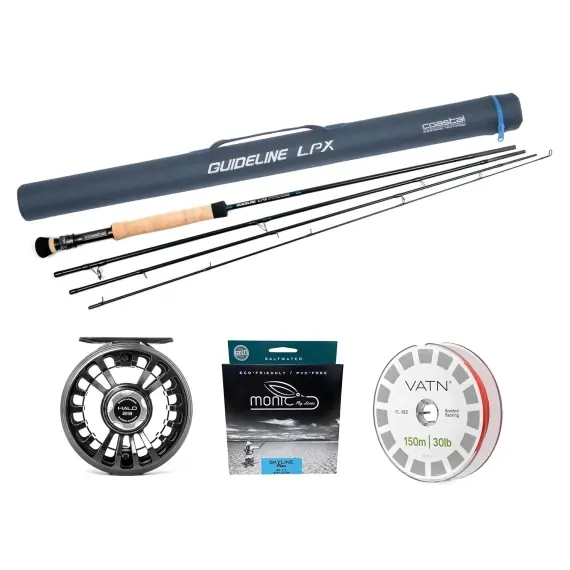 Guideline LPX Coastal / Monic Skyline Fly Combo - 9' #9 Shop Nu