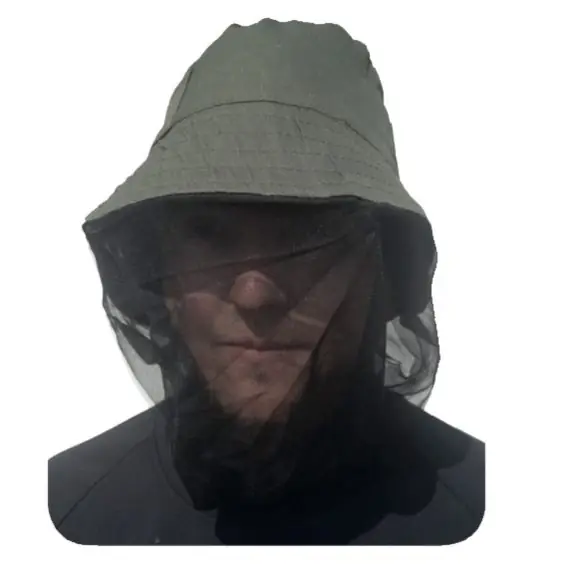 Lage Kosten Hat with mosquito net