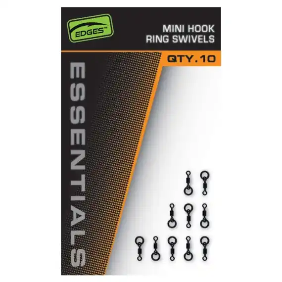 Beperkte Voorraad Fox Edges Mini Hook Ring Swivels