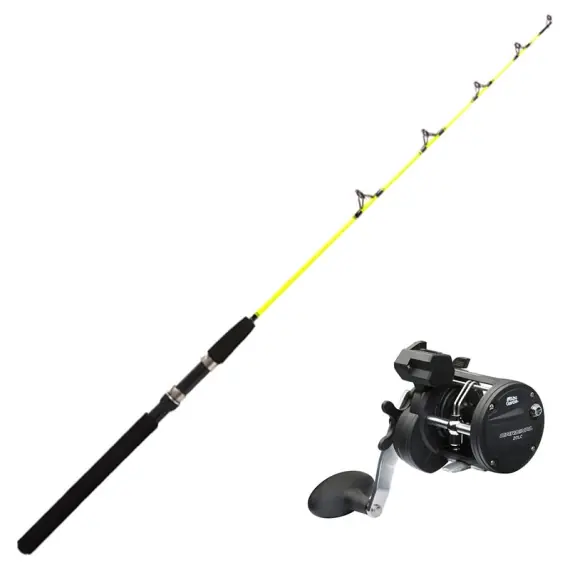 Abu Garcia Cardinal Trolling 20LC/Fladen Ice Pike 115cm Combo Höger Merkproduct