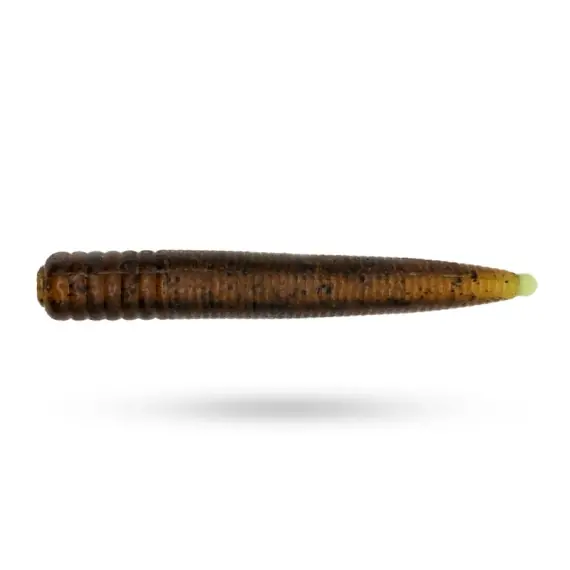 Capt'n Greenfin Ned Worm 7,5cm (8-pack) - Green Pumpkin Nieuw