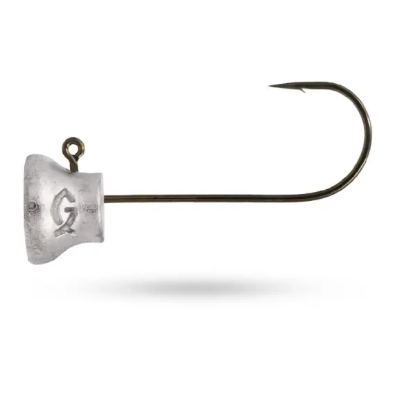Uitverkoop Capt'n Greenfin Leadfree Elephant Jighead - 2/0, 3g (5-pack)