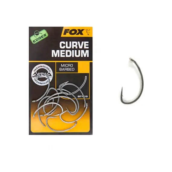 Fox Edges Armapoint Curve Shank Medium Size 2 Koop Online
