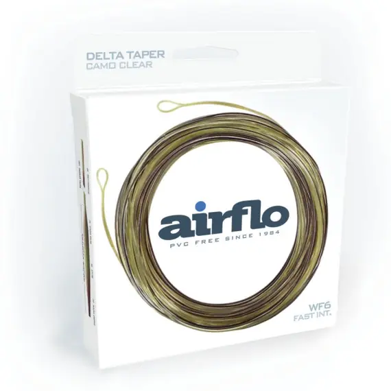 Airflo Delta Clear Camo Fast Intermediate Fly Line - #8 Direct Beschikbaar