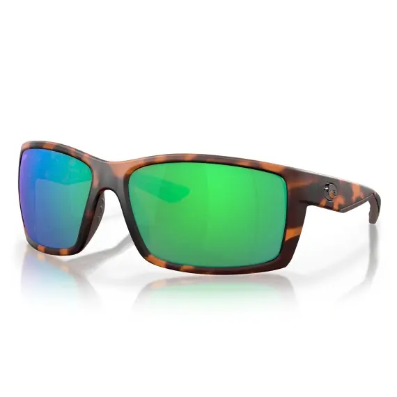 Costa REEFTON retro tortoise - green mirror 580P Hoge Kwaliteit