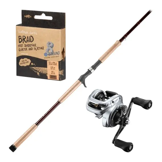 Meest Verkocht Wolfcreek Damn You Rod 2.0 10’ Monster 450g & Tranx Combo
