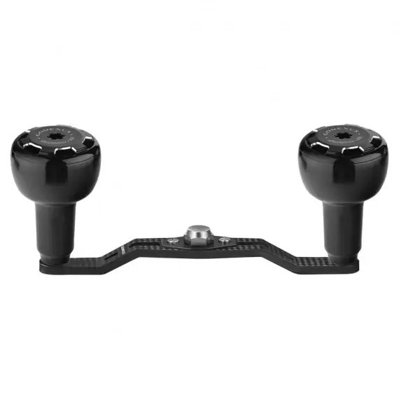 Betaalbaar Gomexus Carbon Fiber Double Handle with CNC Knob 8x5mm - Black